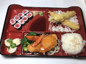 Order Salmon Teriyaki food online from Nagoya Japanese Cuisine store, Lawrence on bringmethat.com