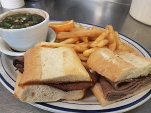 Order French Dip food online from Red Apple Café store, Aptos on bringmethat.com