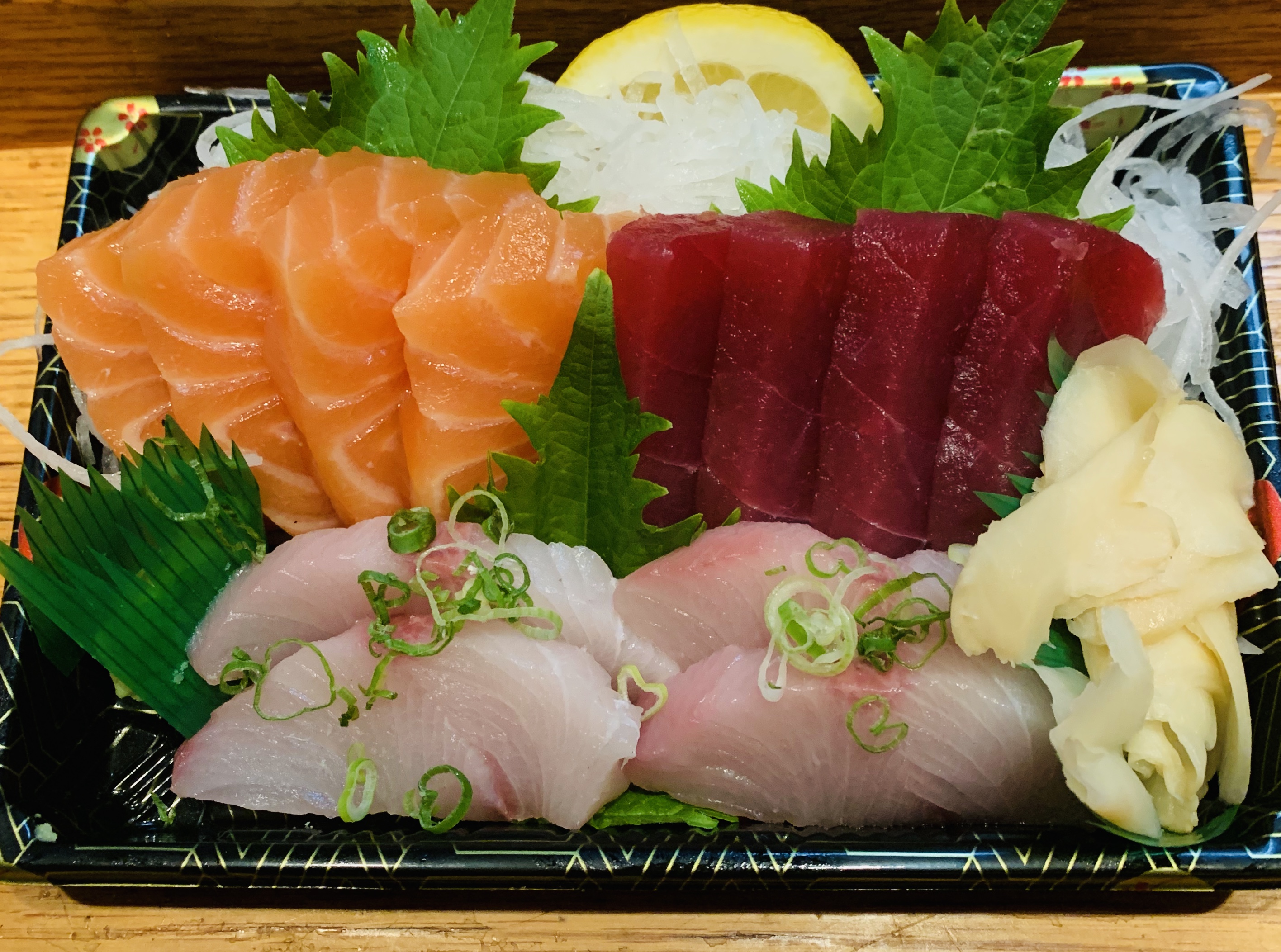 Order 8. Triple Sashimi food online from Mikaku store, New York on bringmethat.com