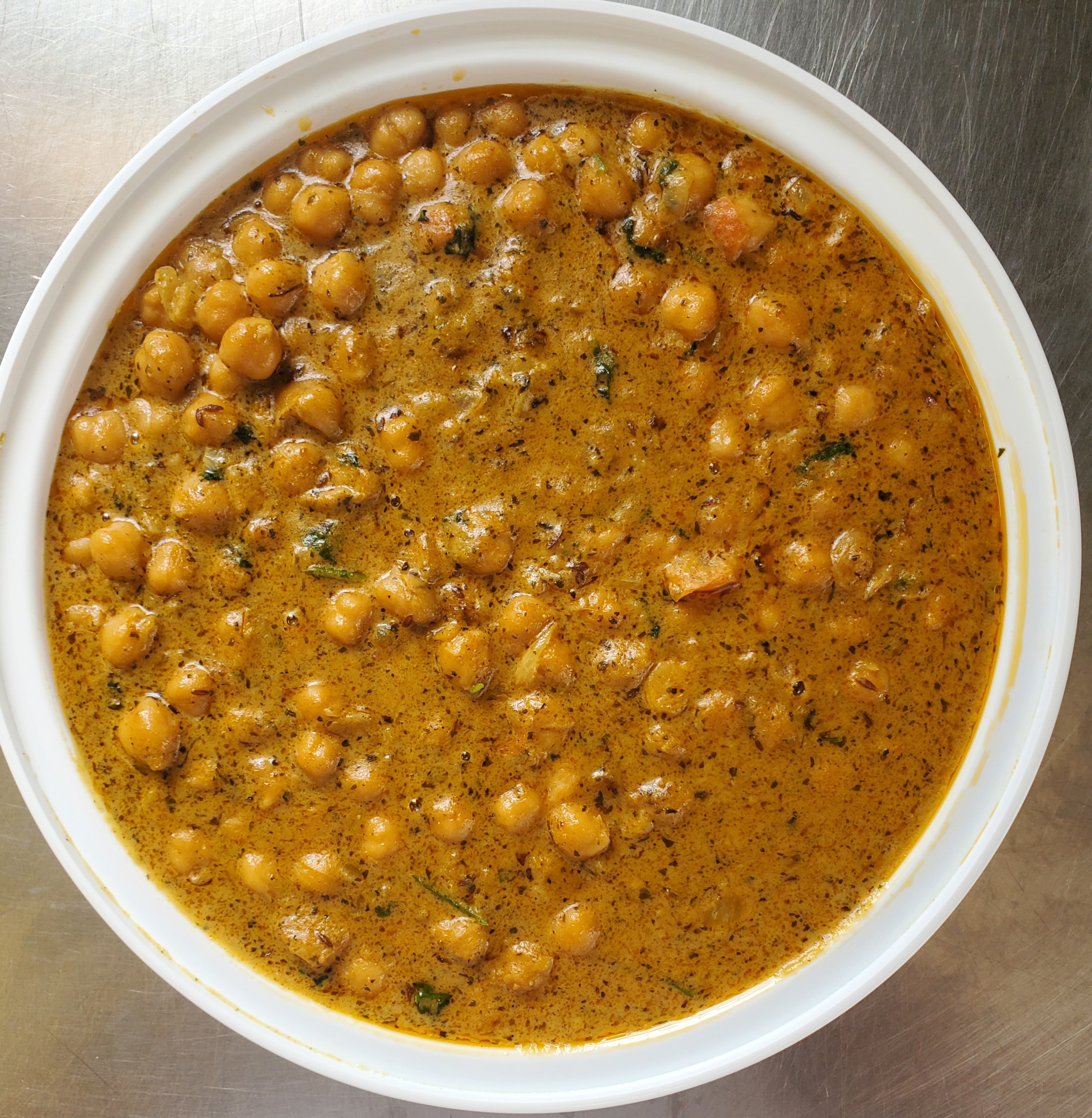 Order Channa Masala (Chick Peas) food online from Shirleys India store, New Rochelle on bringmethat.com