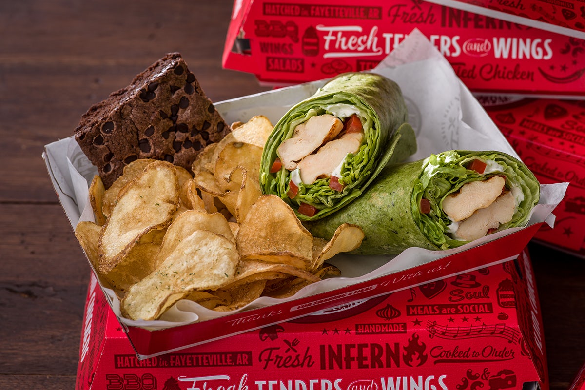 Order Wrap Box food online from Slim Chickens store, Fort Worth on bringmethat.com