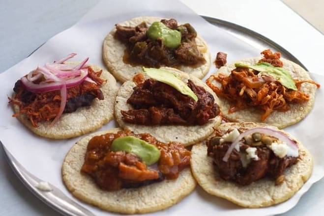 Order Guisado / Special of the Day Tacos food online from La Huerta Grill & Market store, Saint Charles on bringmethat.com