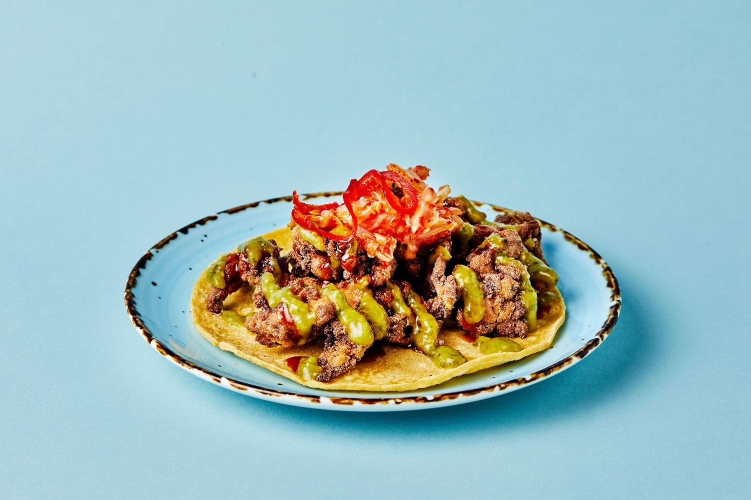 Order Vegan Korean BBQ Taco food online from Tu Madre store, Los Angeles on bringmethat.com