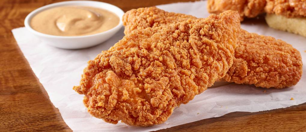 Order Jumbo 1/4 lb. 2 Tenders Combo food online from The Wing Experience store, Colonie on bringmethat.com