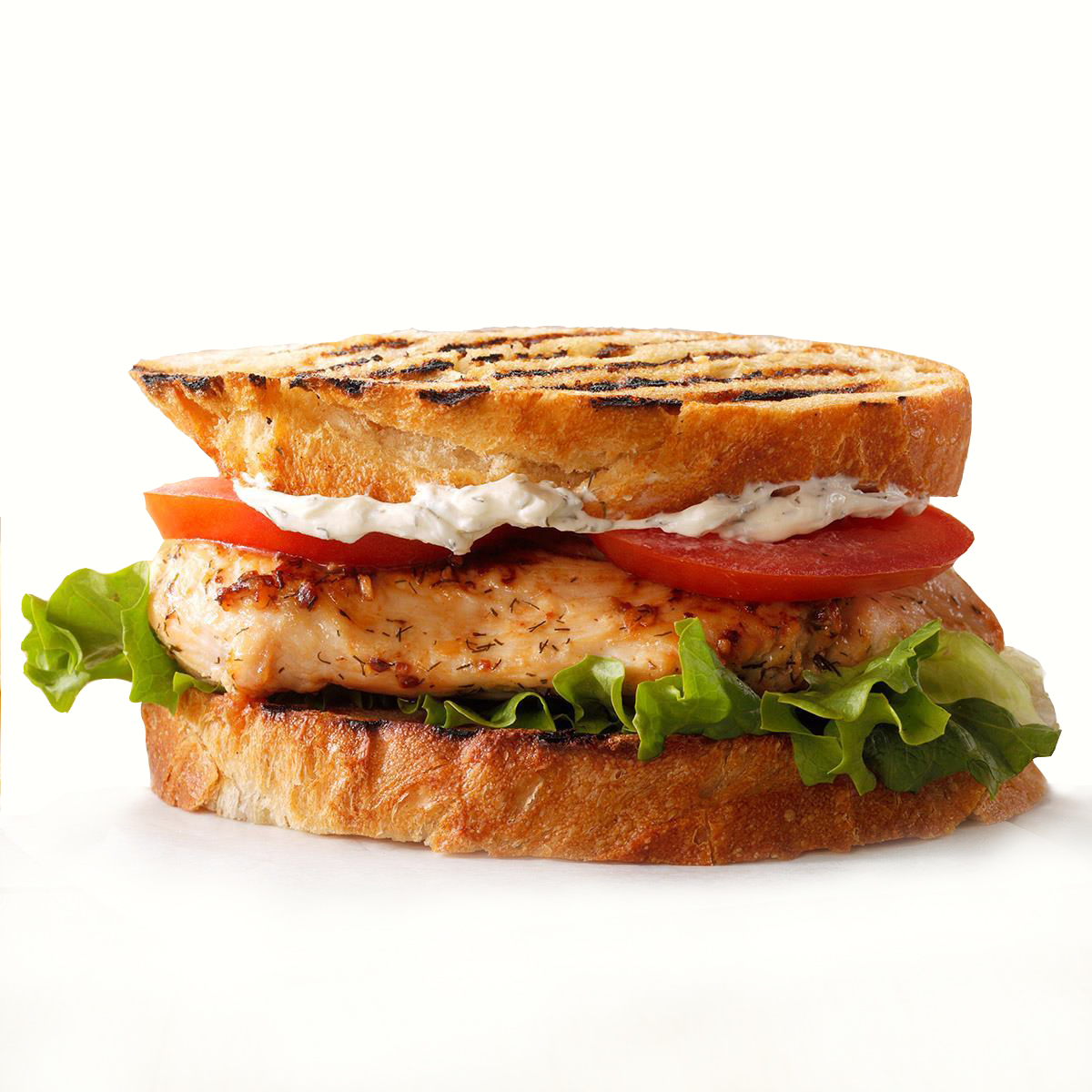 Order Grill Chicken Sandwich food online from Lumi store, Erie on bringmethat.com