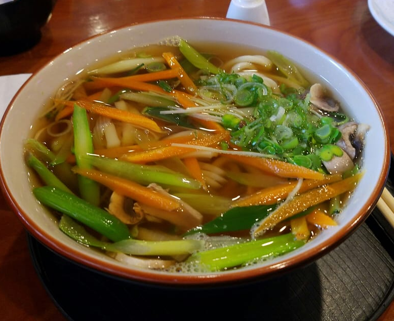Order Vegetable Udon food online from Dono Sushi Cafe store, Chino on bringmethat.com