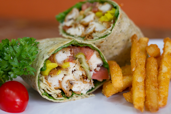 Order Chicken Caesar Wrap  food online from Ed's buffalo wings & pizza store, Philadelphia on bringmethat.com