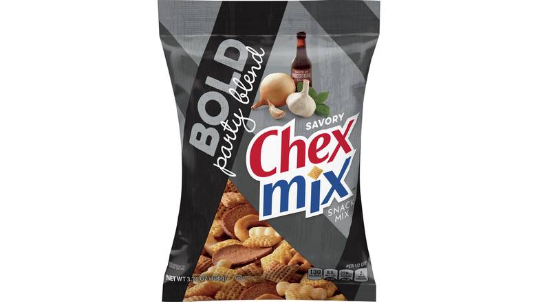 Order Chex Mix Snack Savory Bold Party Blend food online from Trumbull Mobil store, Trumbull on bringmethat.com