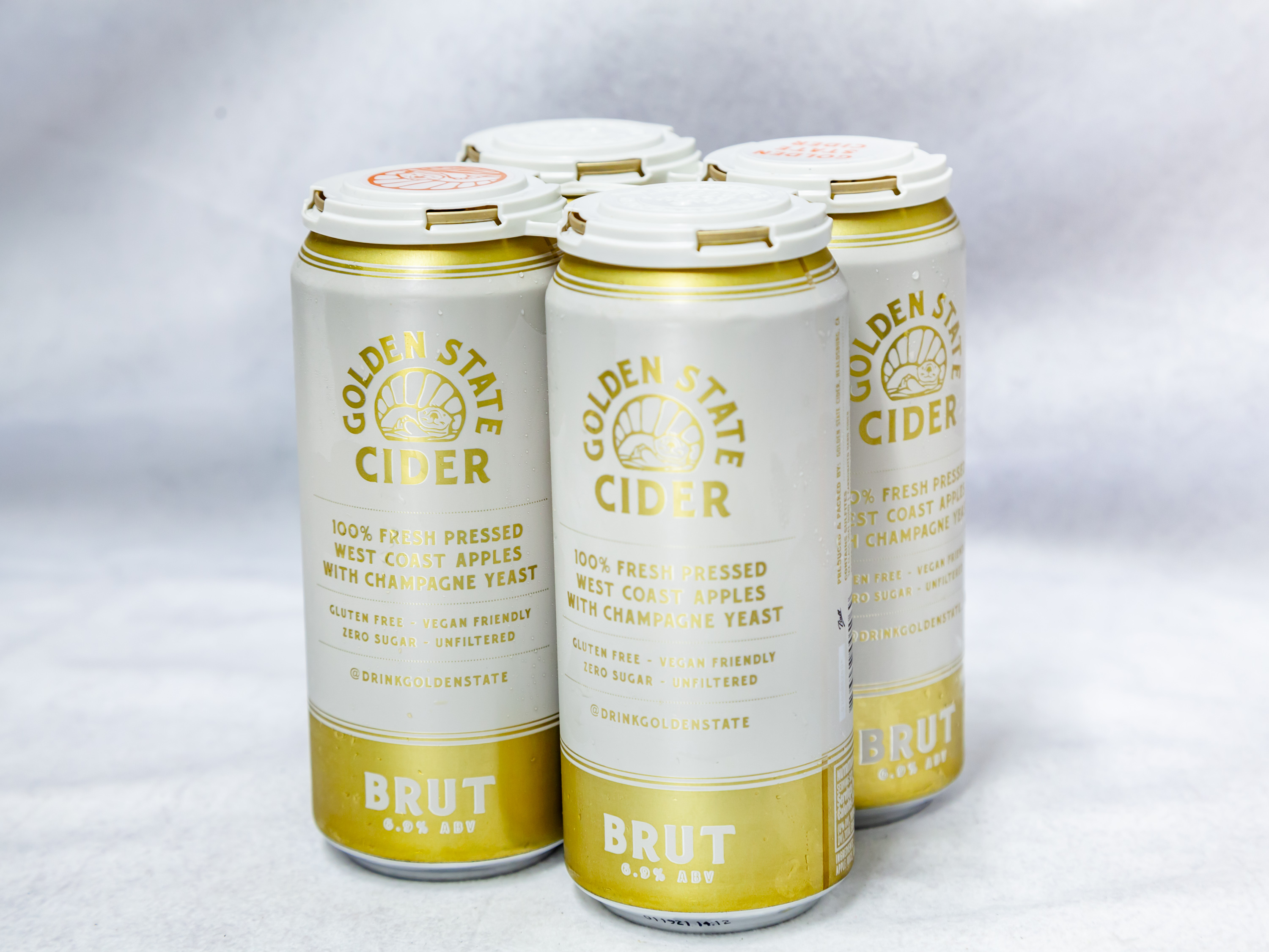 Order 4 Pack Can Golden State Cider Brut  food online from Gallaghers Drive-In Liquor store, Oakland on bringmethat.com