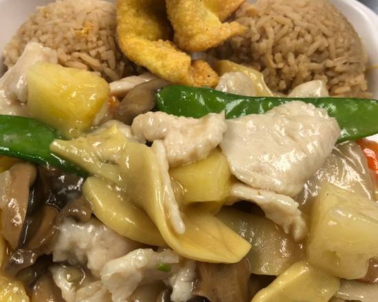 Order Chicken Pineapple food online from China Feast store, Kansas City on bringmethat.com