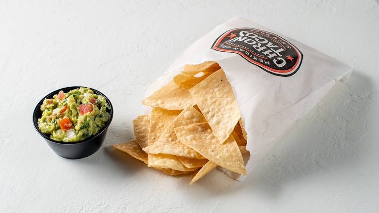 Order Chips and Guacamole food online from Chronic Tacos store, Orange Beach on bringmethat.com