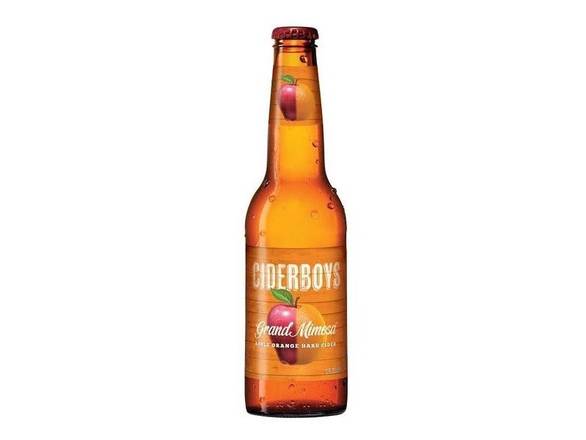 Order Ciderboys Grand Mimosa - 6x 12oz Bottles food online from Kirby Food & Liquor store, Champaign on bringmethat.com