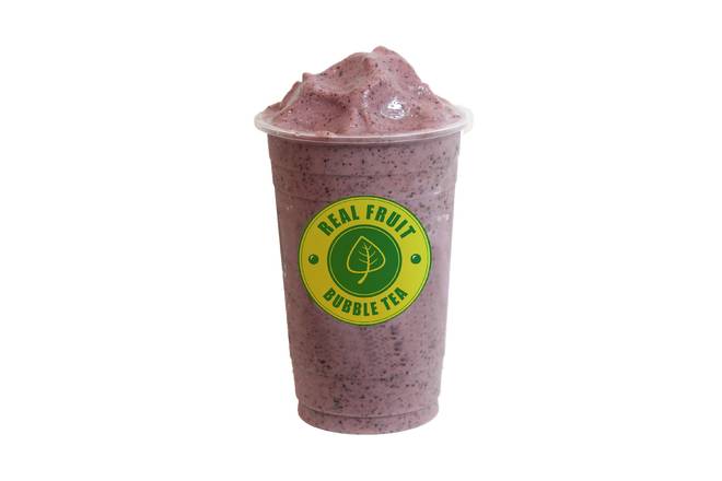 Order Blueberry Smoothie food online from Real Fruit Bubble Tea store, Paramus on bringmethat.com