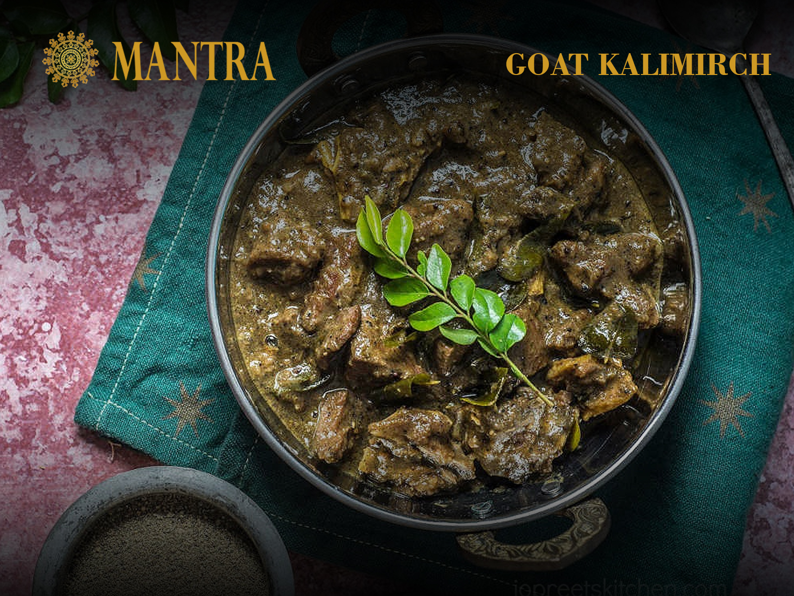 Order Goat Kalimirch food online from Mantra Authentic Indian Restaurant store, Jersey City on bringmethat.com