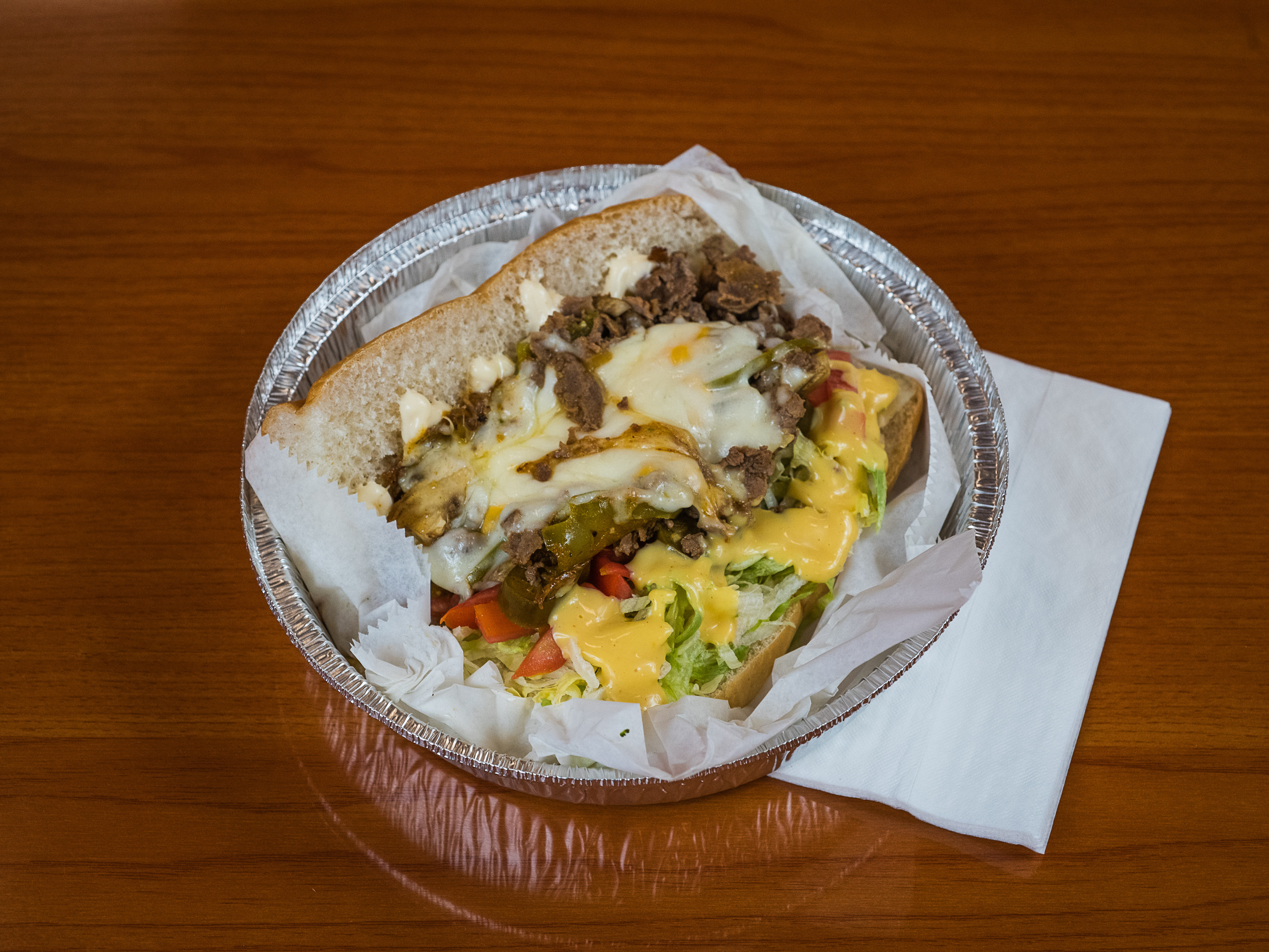 Order The New York Style Cheese Steak food online from Mr Everything Cafe store, Atlanta on bringmethat.com