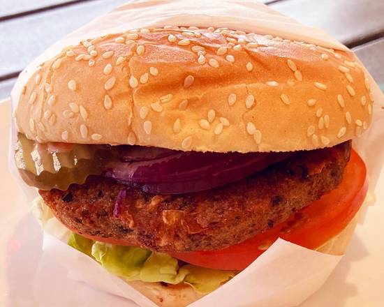 Order Veggie Burger food online from Vivian Millennium Cafe store, Studio City on bringmethat.com
