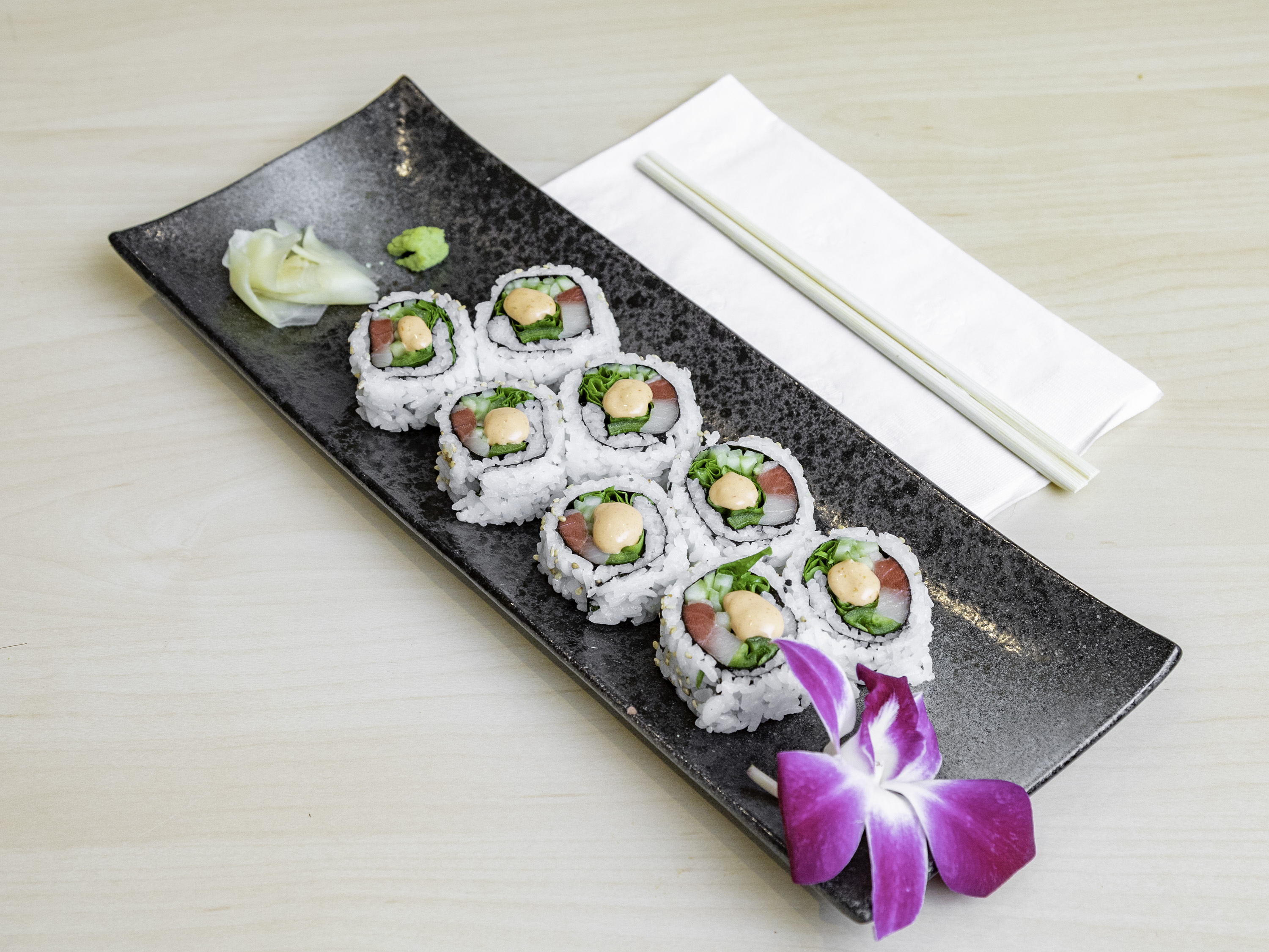Order Fiesta Roll food online from Shiroi Sushi store, Glenview on bringmethat.com