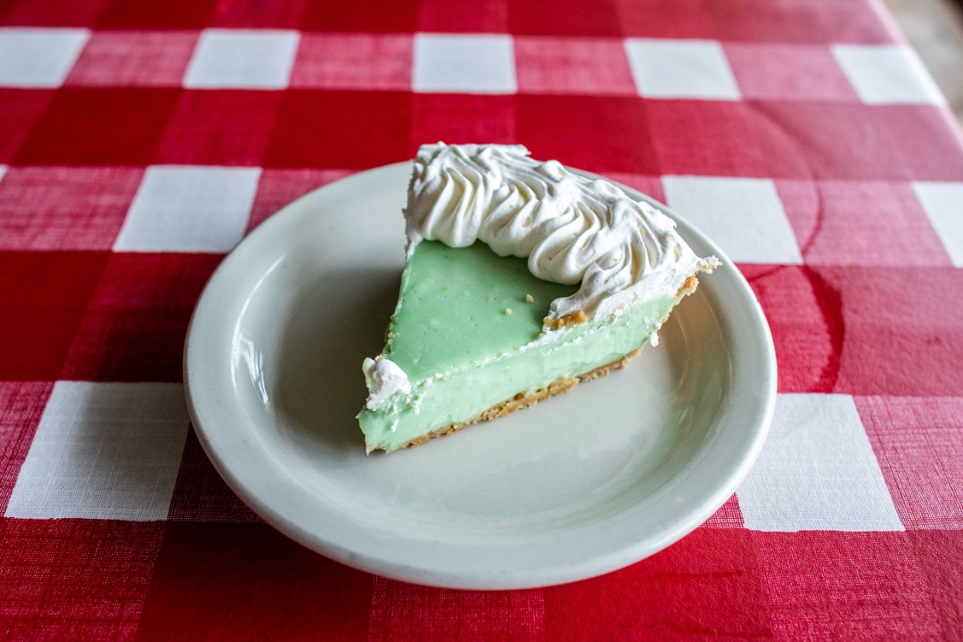 Order Key Lime Pie food online from The Texan Cafe & Pie Shop store, Hutto on bringmethat.com