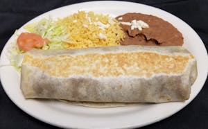 Order Burrito Grande With Cheese food online from Mexico Restaurant store, Des Plaines on bringmethat.com