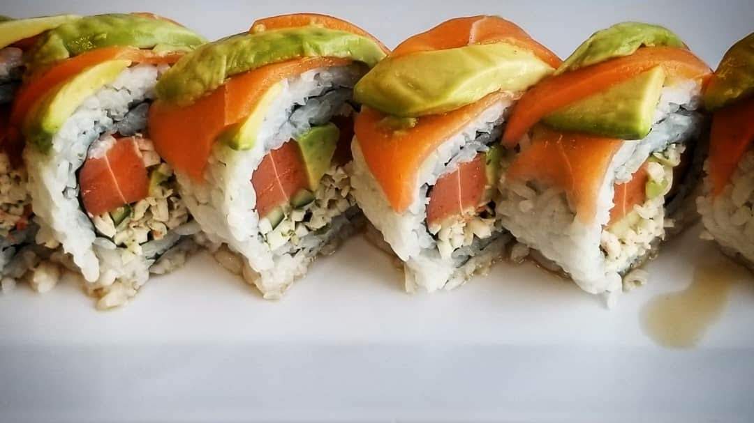 Order Salmon Roll GF food online from Sea Ranger Seafood Station store, Ventura on bringmethat.com