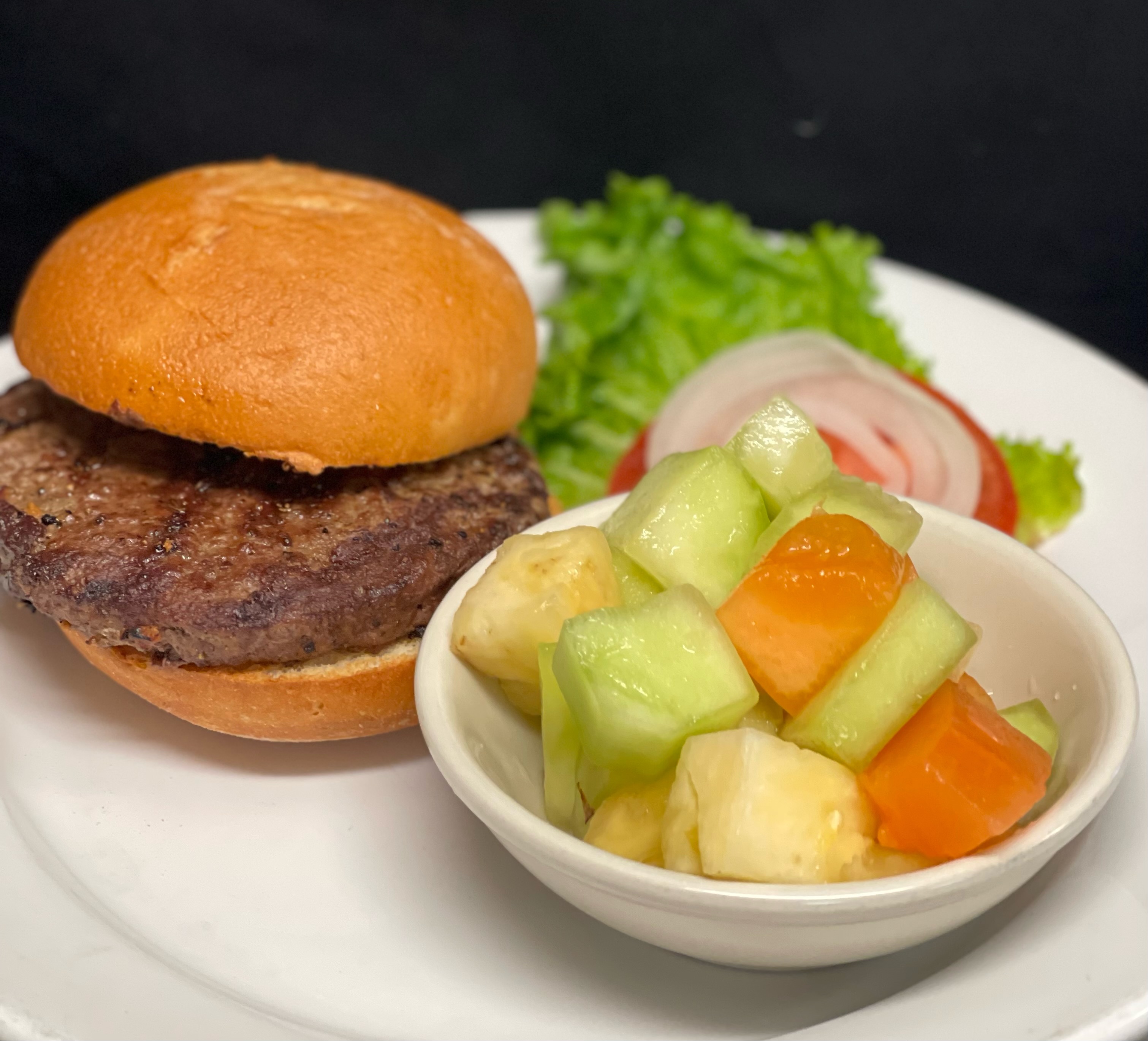 Order Gluten-Free Brewhouse Angus Burger food online from Emmett Brewing Co. store, Palatine on bringmethat.com