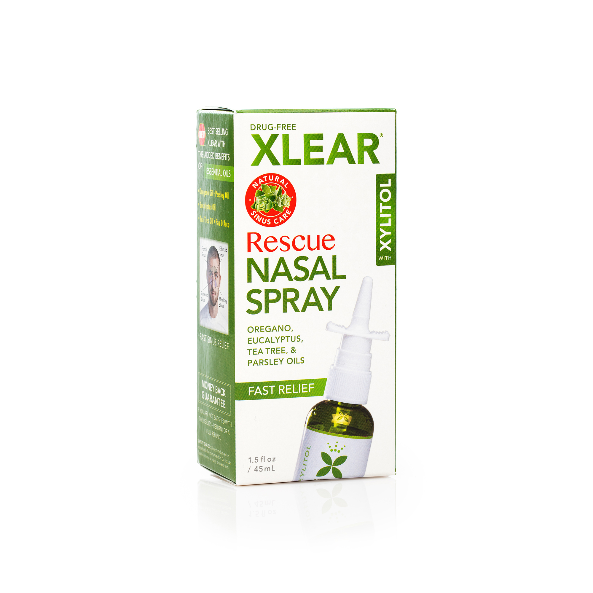 Order Xlear Rescue Nasal Spray - 1.5 fl oz food online from Rite Aid store, REEDLEY on bringmethat.com