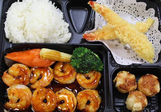 Order Shrimp Teriyaki Box food online from Sakura Japanese Steak House store, Grand Forks on bringmethat.com