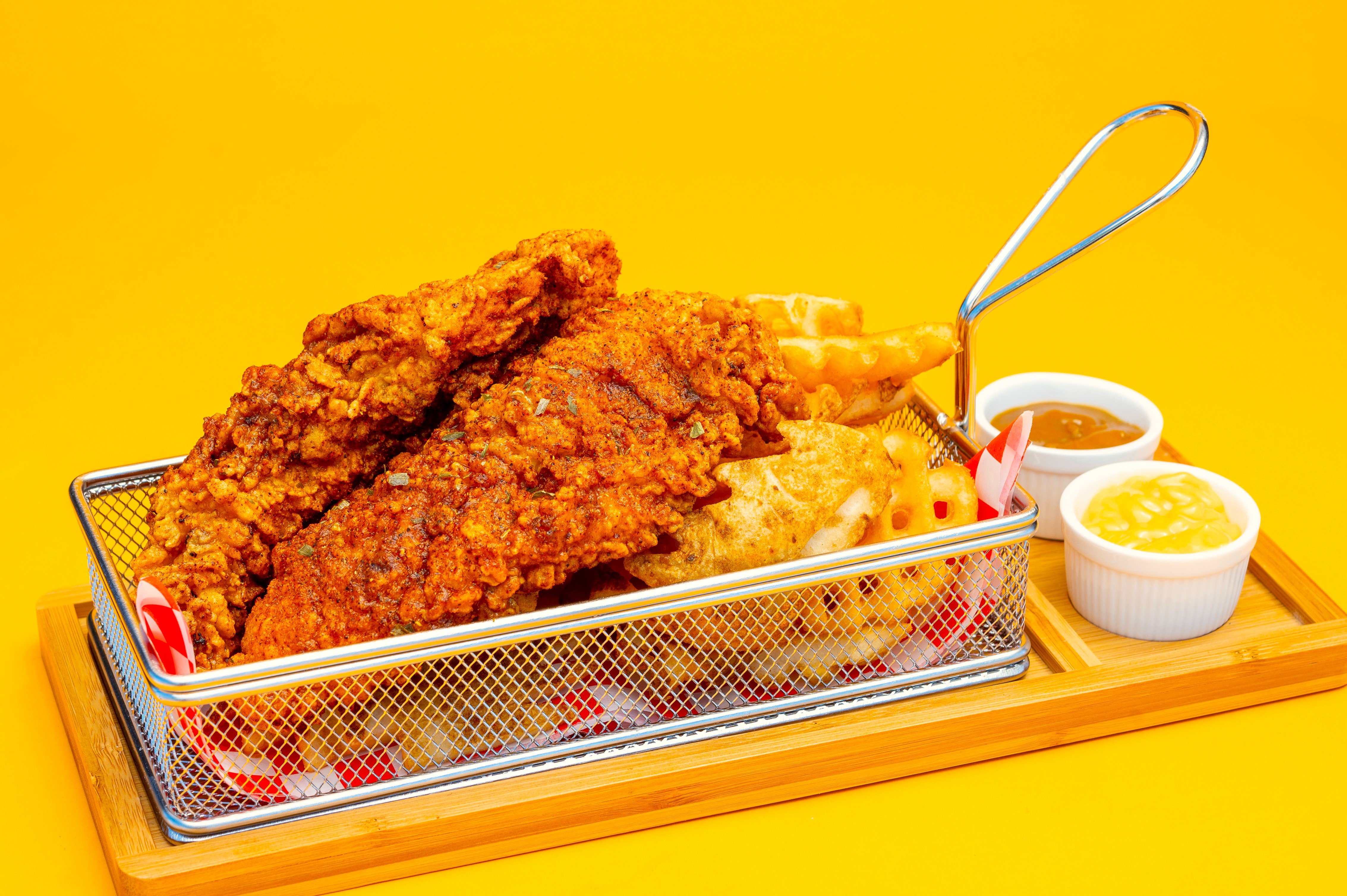 Order Clucking Basket food online from Yummy Bite store, Houston on bringmethat.com