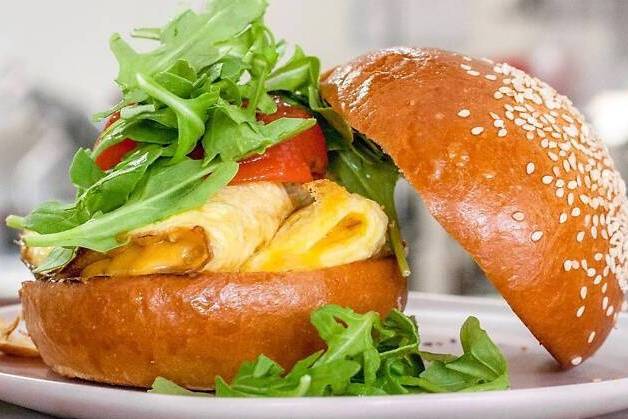 Order Brioche Egg Sandwich food online from Malibu Eatery store, Redondo Beach on bringmethat.com