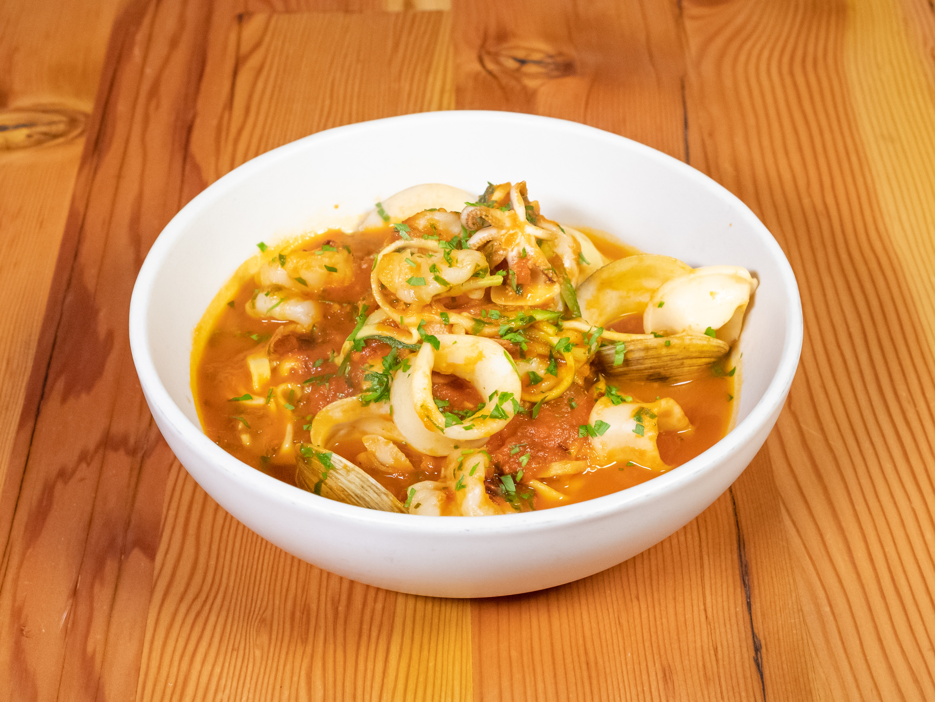 Order Spicy Seafood Linguini food online from The Parlor store, Phoenix on bringmethat.com