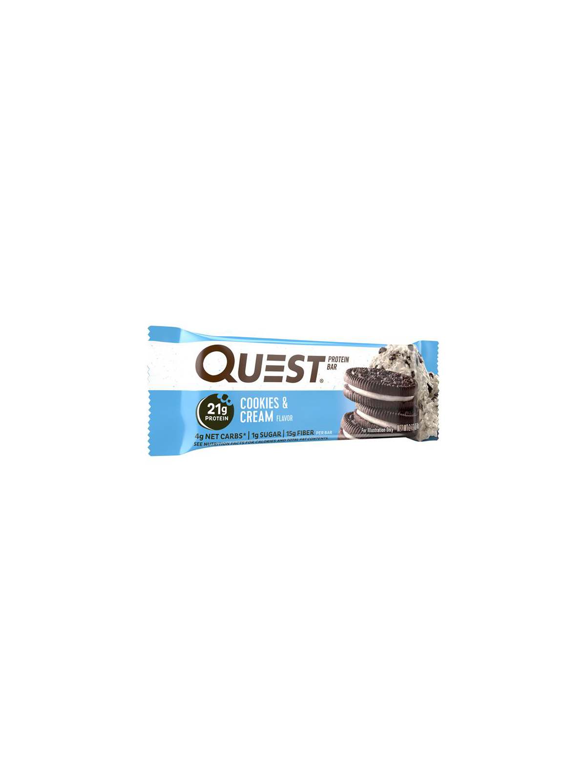 Order Quest Protein Cookies & Cream  food online from Chevron Extramile store, Oceanside on bringmethat.com