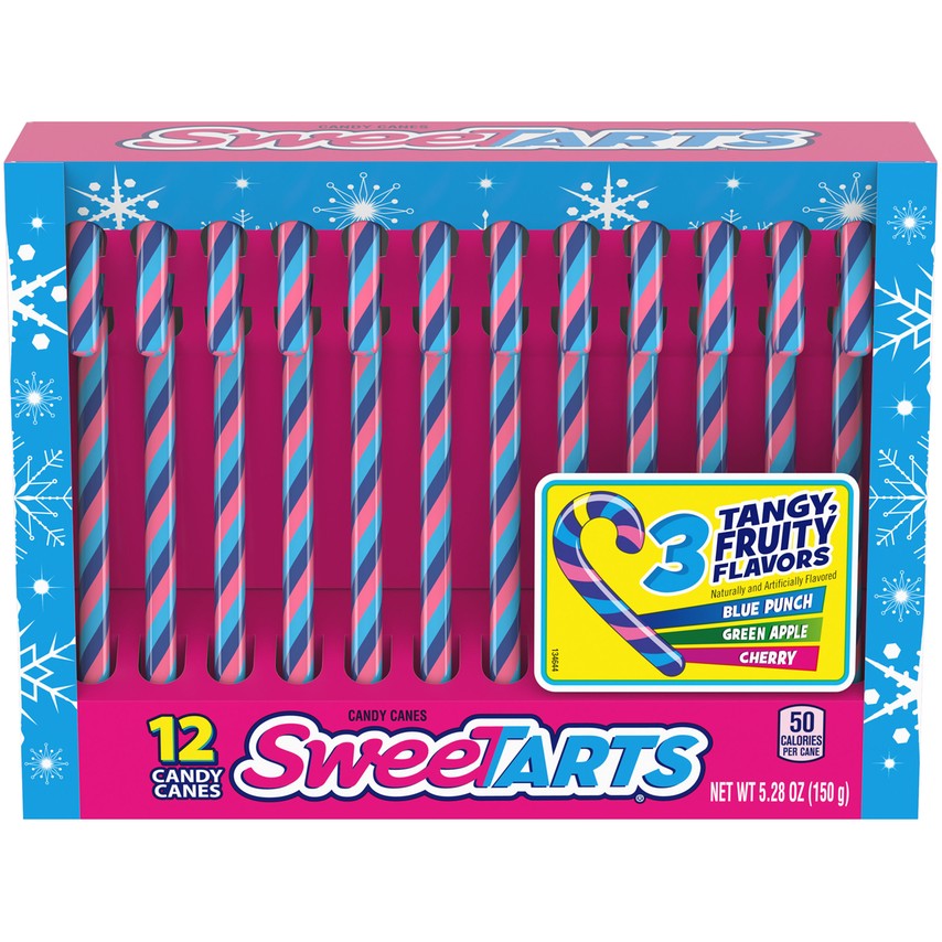 Order Sweetarts Candy Canes - 12 ct food online from Bartell store, Edmonds on bringmethat.com