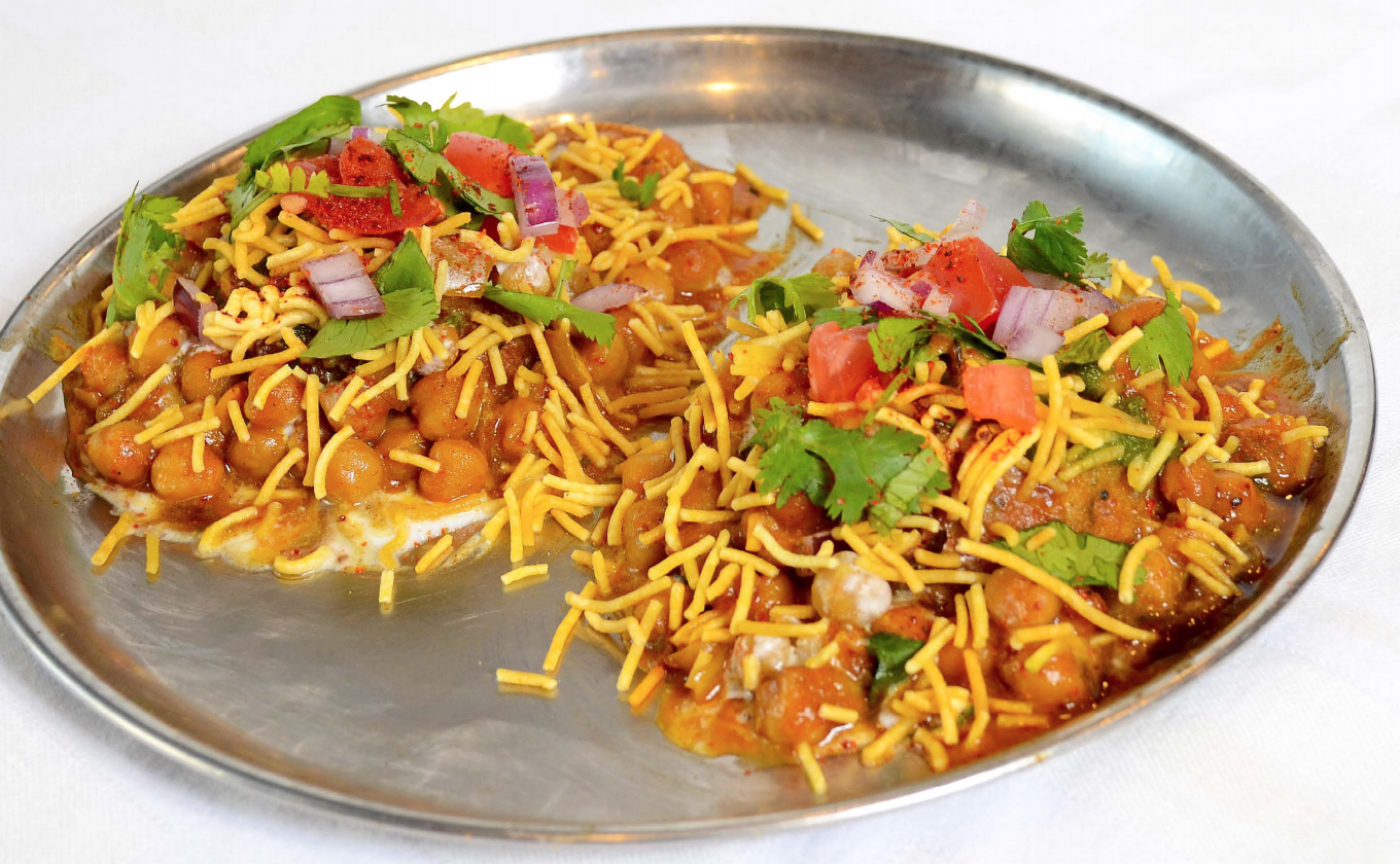 Order Alloo Tiki Chaat (2 pc) food online from Shri Balaji Bhavan store, Houston on bringmethat.com