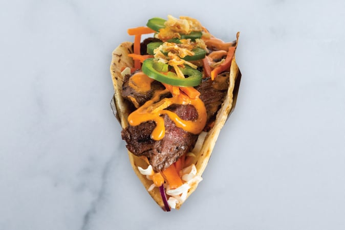 Order Sriracha Steak Taco a la carte food online from Pacific Catch - Campbell store, Campbell on bringmethat.com