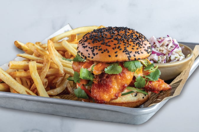 Order Viet Hot Fish Burger food online from Pacific Catch - Campbell store, Campbell on bringmethat.com