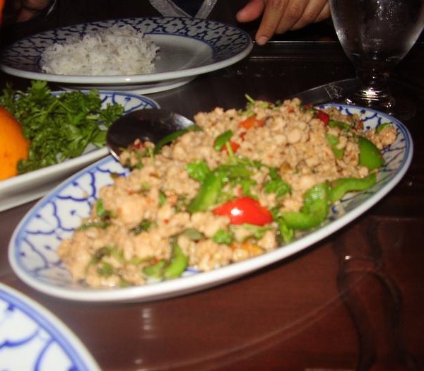 Order Pad Pak Ga Prou food online from Khan Toke Thai House store, San Francisco on bringmethat.com