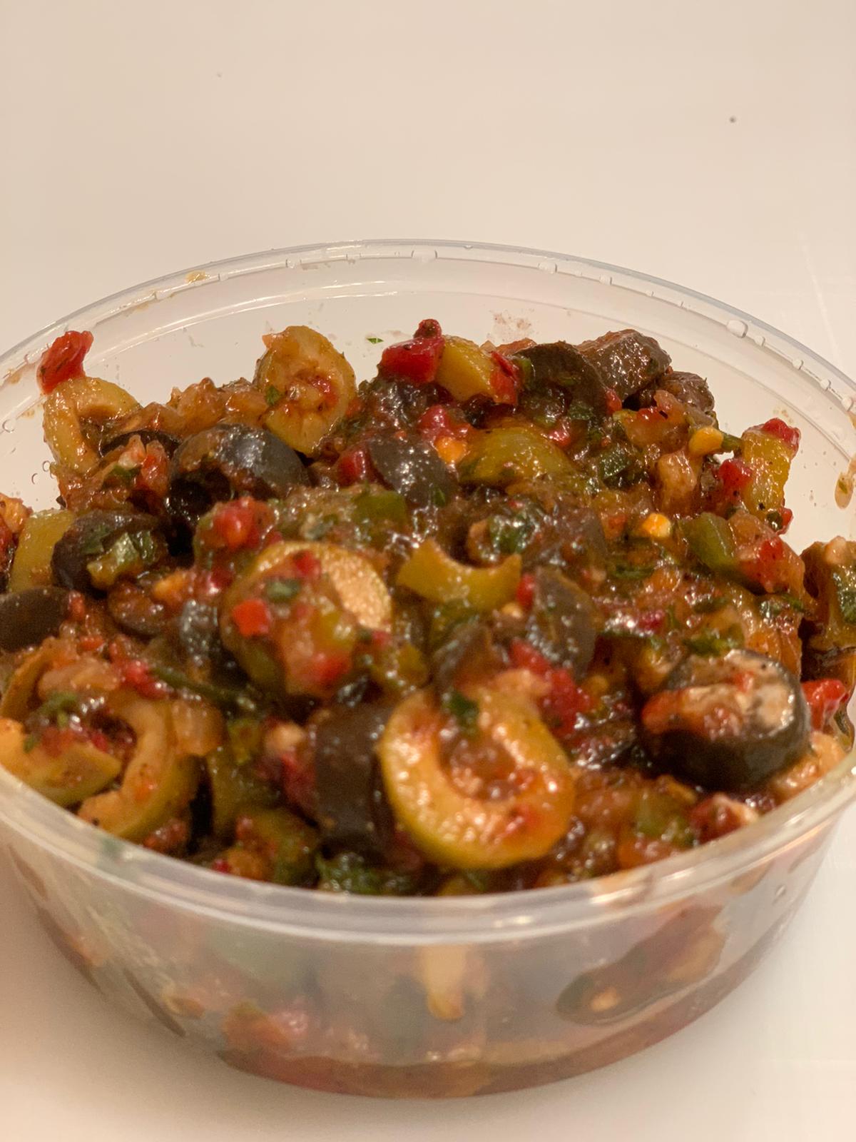 Order Olive Salad food online from Rosewater Middle Eastern Grill store, Pittsburgh on bringmethat.com