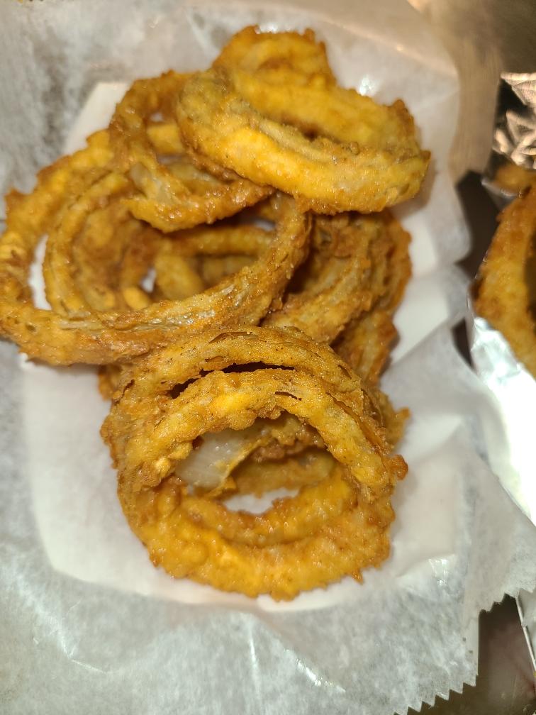 Order Onion Rings (Premium Side) food online from Blue Ridge Bbq & Catering store, Lynchburg on bringmethat.com