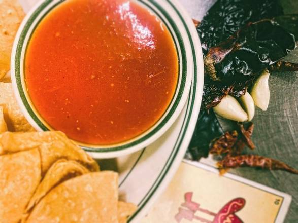 Order 1.5oz Red Salsas food online from Flaco's Tacos store, Chicago on bringmethat.com