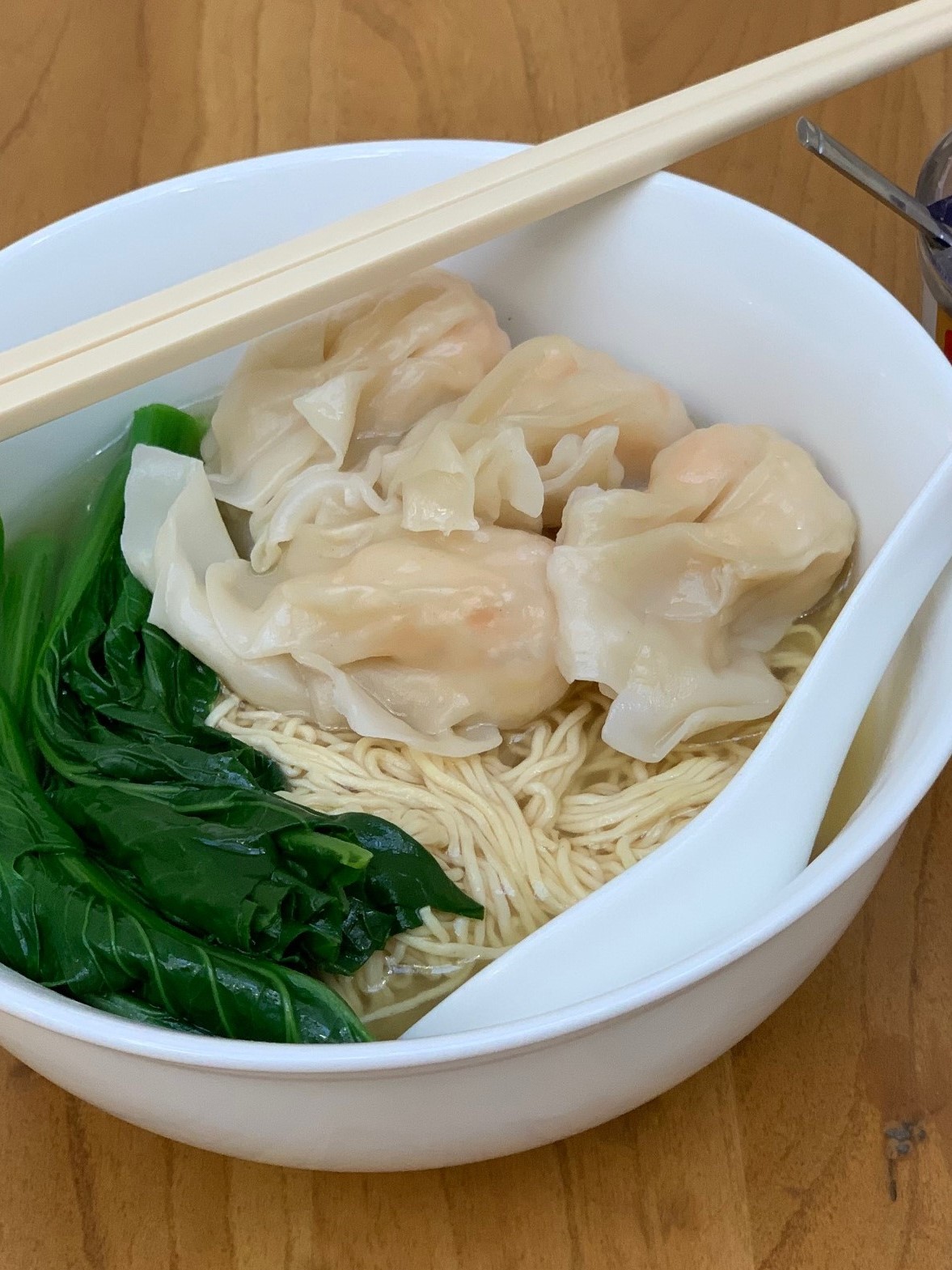 Order Egg Noodle Soup with Shrimp Wontons food online from Yank Sing store, San Francisco on bringmethat.com
