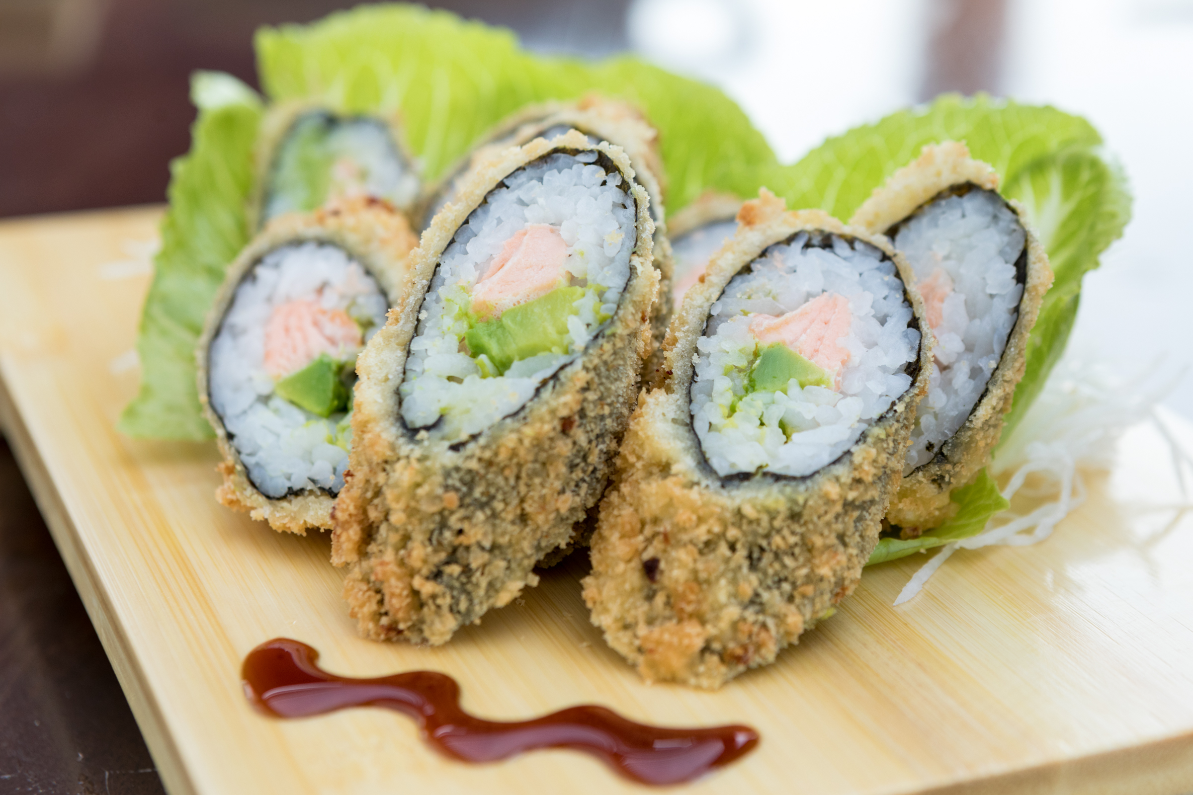 Order Bush Roll food online from Yo Sushi store, Alameda on bringmethat.com