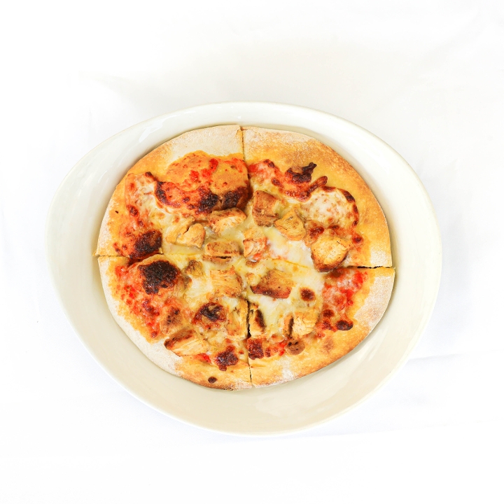 Order Kids Chicken Pizza food online from Olive Pit - Huntington Beach store, Huntington Beach on bringmethat.com