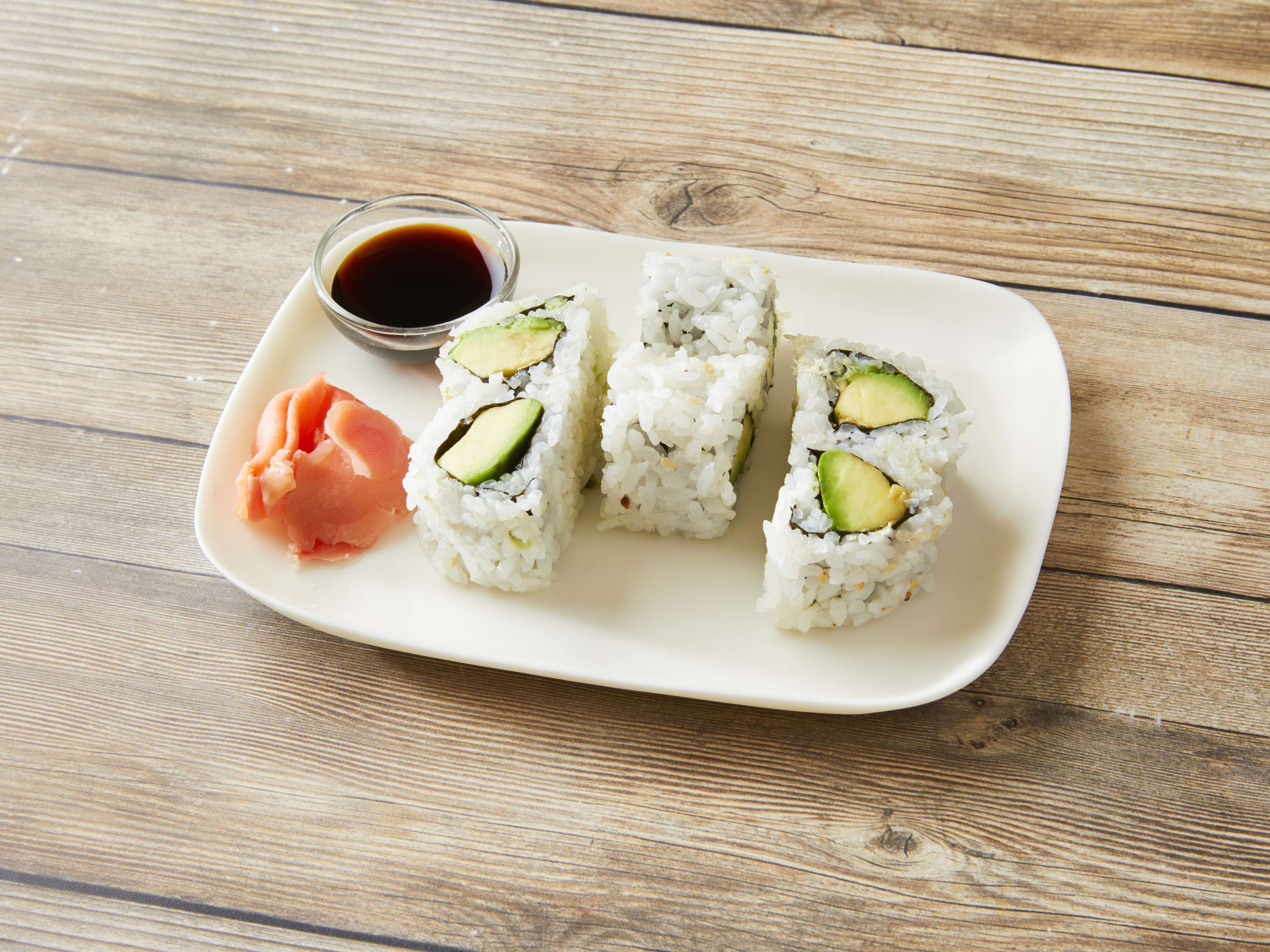 Order Avocado Roll food online from Fin Sushi Bar store, Chicago on bringmethat.com