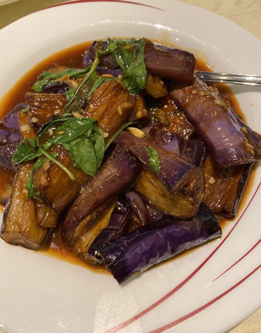 Order Basil Eggplant food online from PPQ Dungeness Island store, San Francisco on bringmethat.com