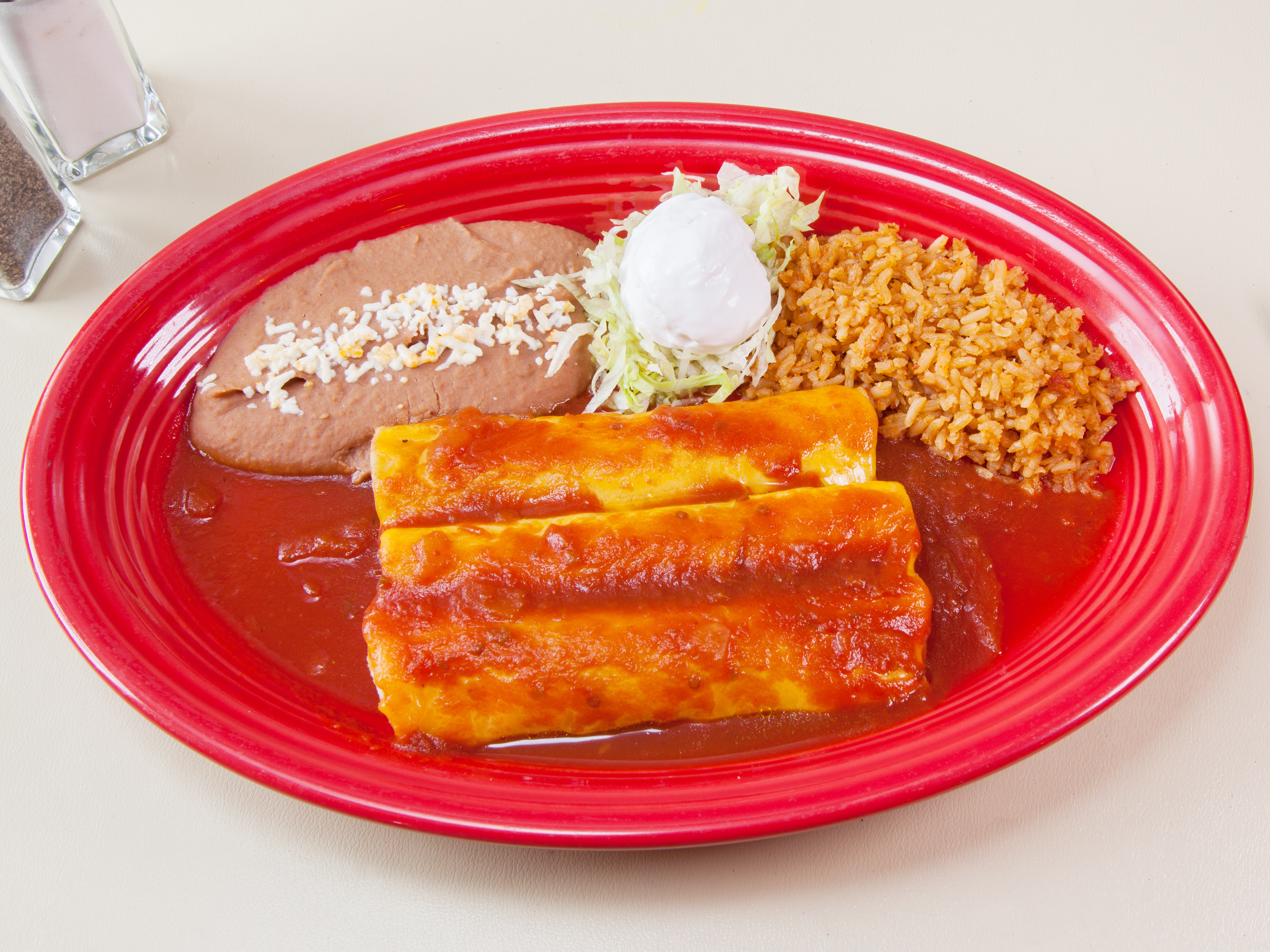 Order Enchilada Suiza food online from Pepe's Mexican Restaurant store, Schererville on bringmethat.com