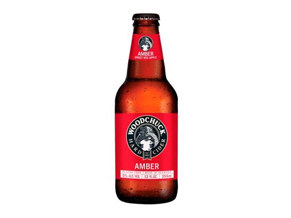 Order Woodchuck Amber Hard Cider - 6x 12oz Bottles food online from Royals Liquor store, St. Peters on bringmethat.com