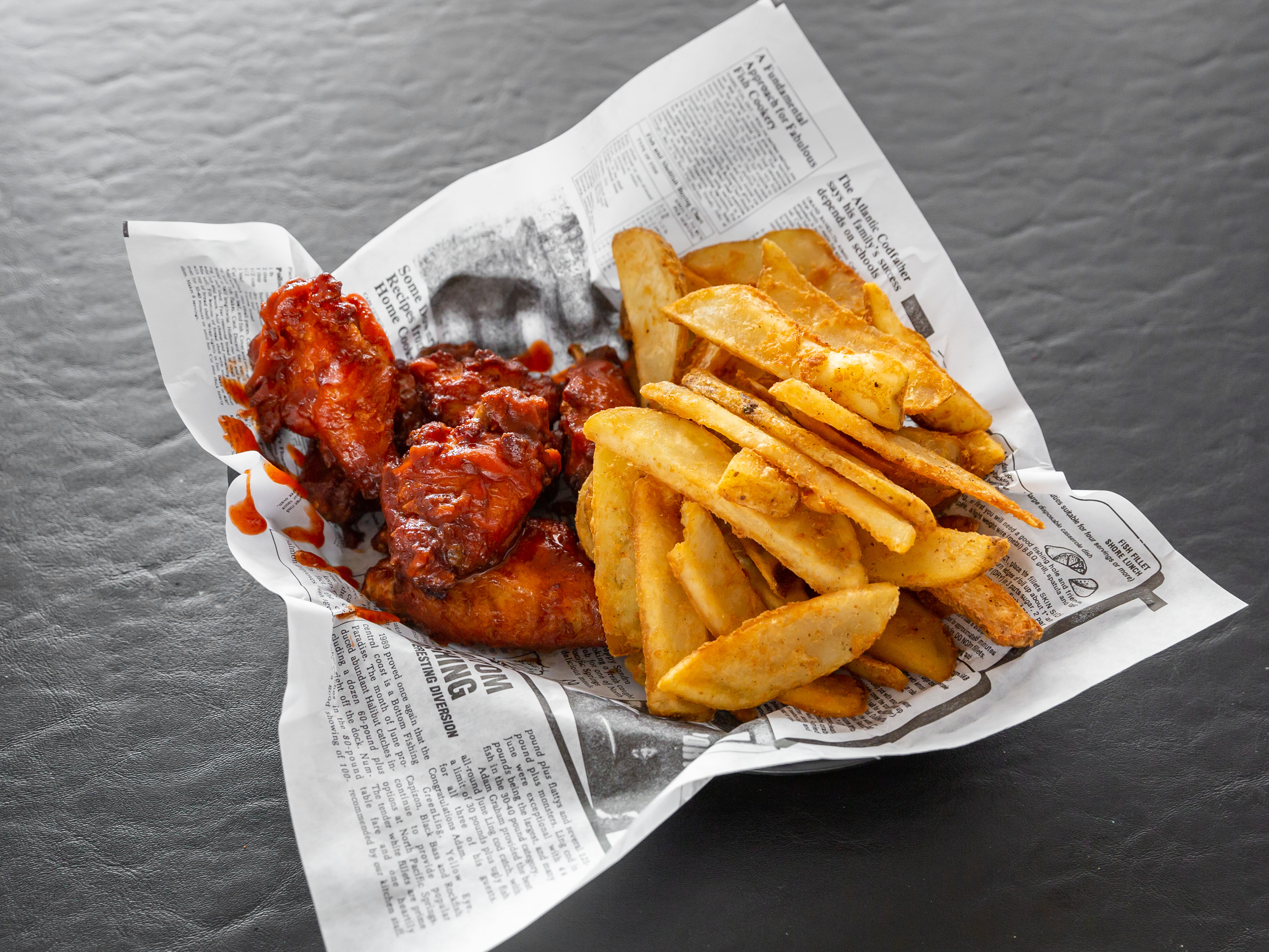 Order 6 Piece Fresh boneless Tenders food online from Dunny's Saloon store, Fall River on bringmethat.com