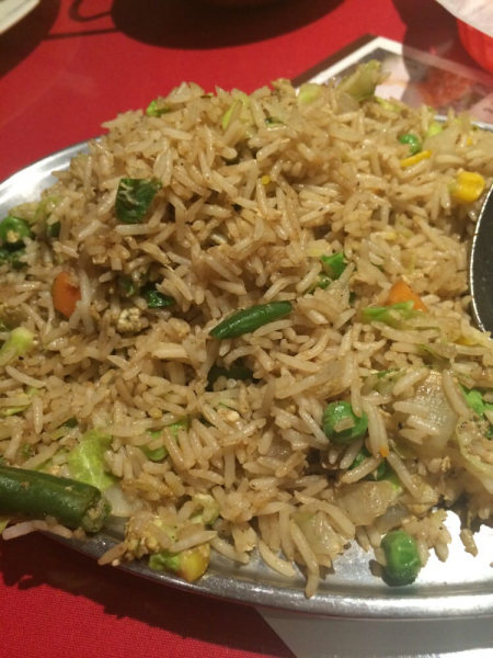 Order 19. Fried Rice food online from Kabab Curry Cuisine of India store, Torrance on bringmethat.com