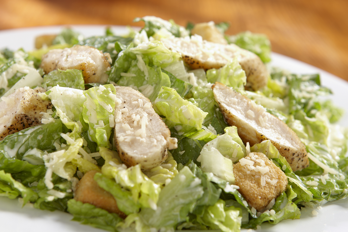 Order Blackened Chicken Caesar Salad food online from Hooters store, Clearwater Beach on bringmethat.com