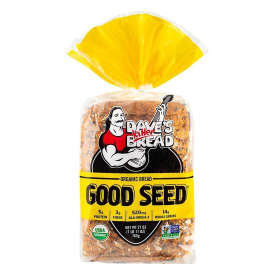 Order Dave's Killer Bread · Organic 21 Whole Grains and Seeds Bread (27 oz) food online from United Supermarkets store, Plainview on bringmethat.com